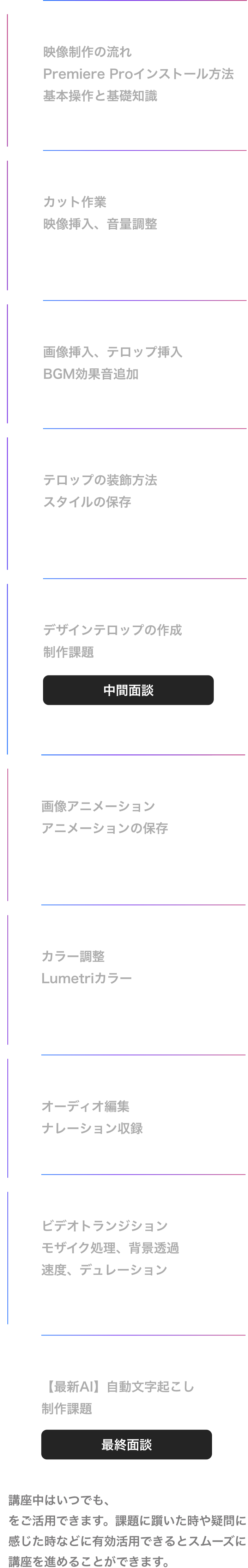 最短10日自分のペースで学習できる